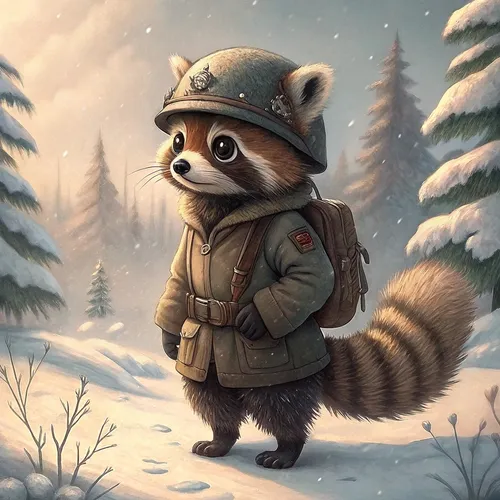 Raccoon Army 🦝 #216