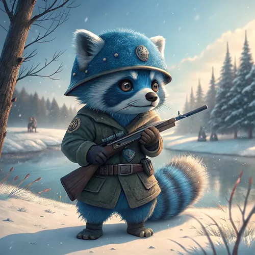 Raccoon Army 🦝 #1575