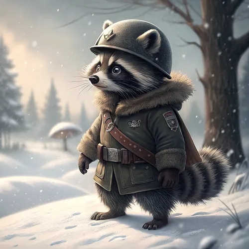 Raccoon Army 🦝 #541