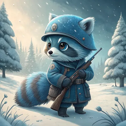 Raccoon Army 🦝 #654