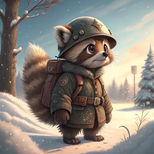 Raccoon Army 🦝 #389