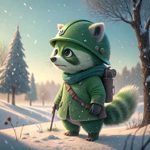 Raccoon Army 🦝 #1542