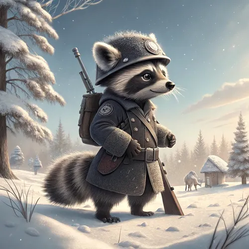Raccoon Army 🦝 #741