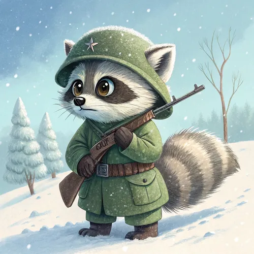 Raccoon Army 🦝 #1581