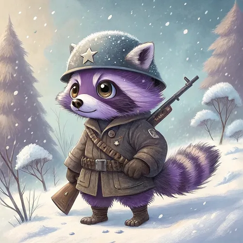 Raccoon Army 🦝 #681