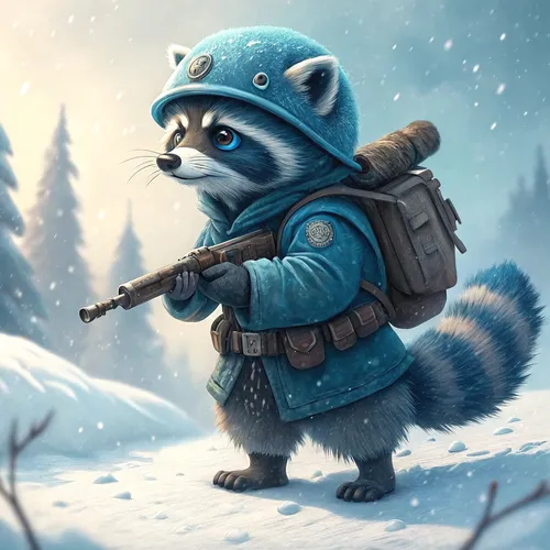 Raccoon Army 🦝 #1014