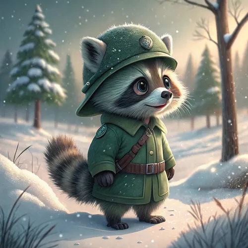 Raccoon Army 🦝 #321