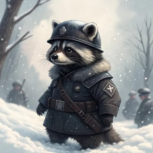 Raccoon Army 🦝 #1478