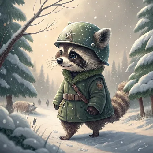 Raccoon Army 🦝 #661