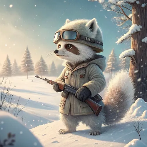 Raccoon Army 🦝 #563