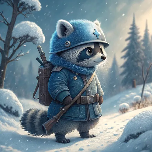Raccoon Army 🦝 #1016