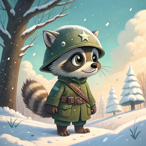 Raccoon Army 🦝 #1008
