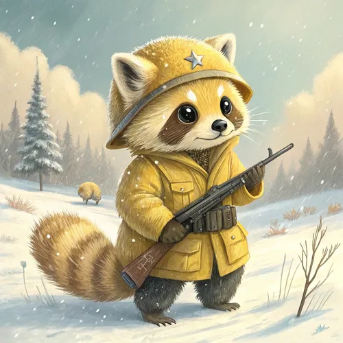 Raccoon Army 🦝 #1597