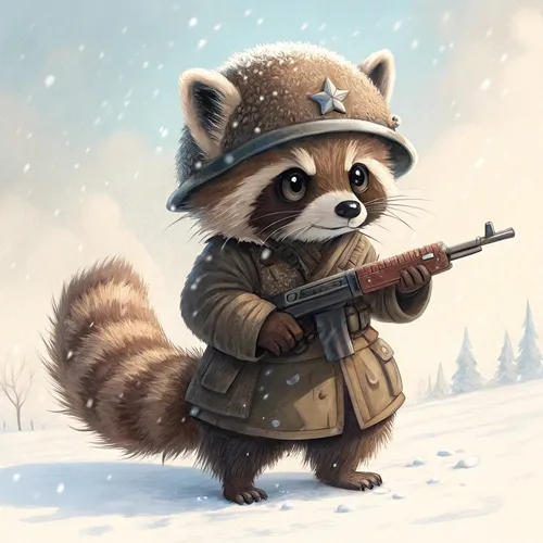 Raccoon Army 🦝 #579