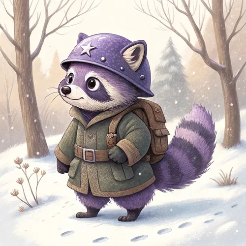 Raccoon Army 🦝 #1350
