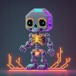 Abstract Skeleton Collection  #560
