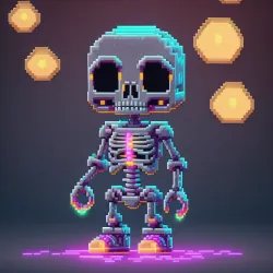 Abstract Skeleton Collection  #486
