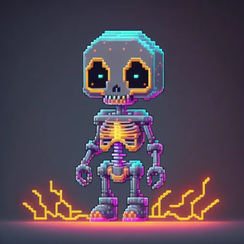 Abstract Skeleton Collection  #794