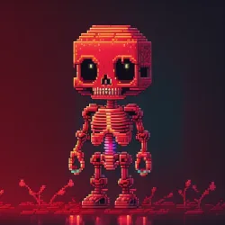 Abstract Skeleton Collection  #548