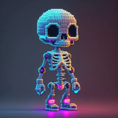 Abstract Skeleton Collection  #66