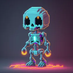 Abstract Skeleton Collection  #561