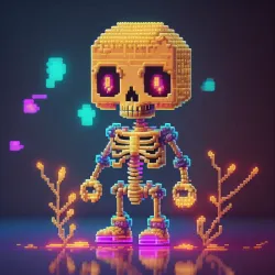 Abstract Skeleton Collection  #125