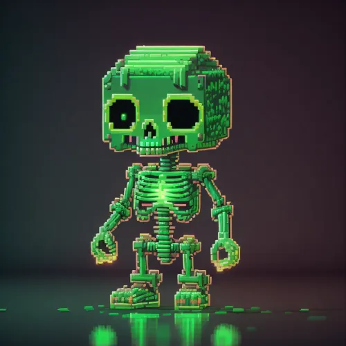 Abstract Skeleton Collection  #212