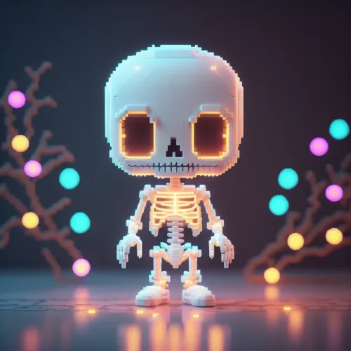 Abstract Skeleton Collection  #243