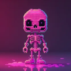 Abstract Skeleton Collection  #135