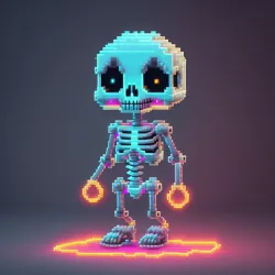 Abstract Skeleton Collection  #148