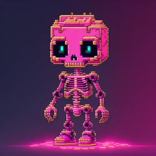 Abstract Skeleton Collection  #163