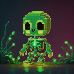 Abstract Skeleton Collection  #165