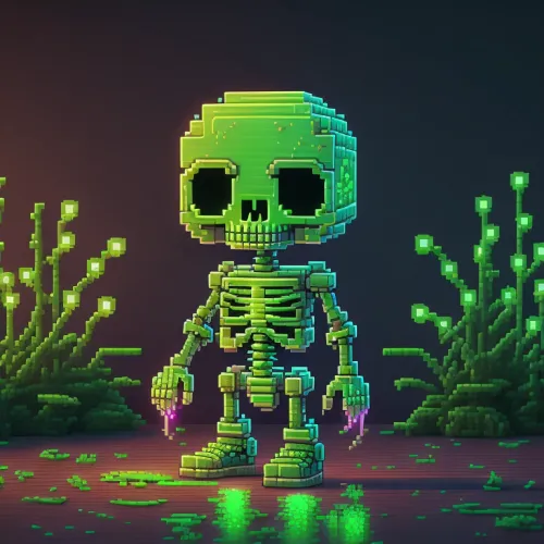 Abstract Skeleton Collection  #181