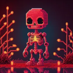 Abstract Skeleton Collection  #468