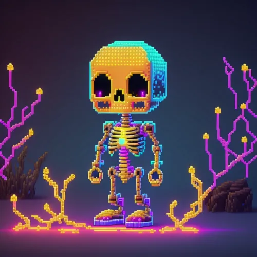 Abstract Skeleton Collection  #9
