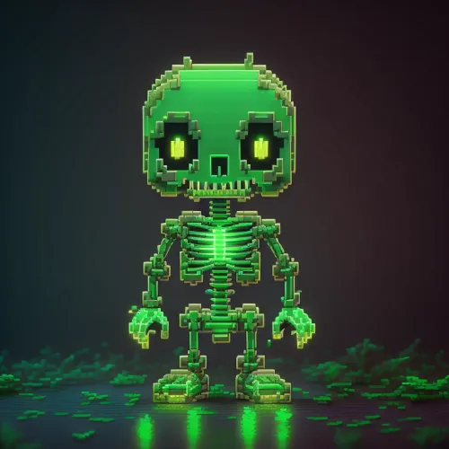 Abstract Skeleton Collection  #166