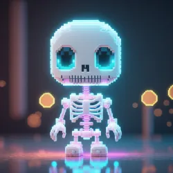 Abstract Skeleton Collection  #396