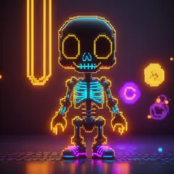 Abstract Skeleton Collection  #169