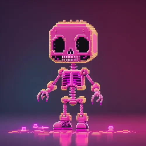 Abstract Skeleton Collection  #781