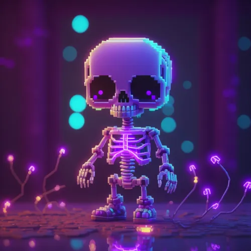Abstract Skeleton Collection  #200