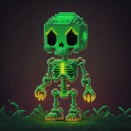Abstract Skeleton Collection  #38