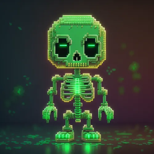 Abstract Skeleton Collection  #737