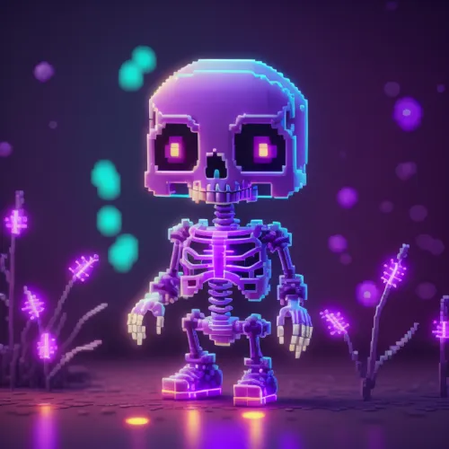 Abstract Skeleton Collection  #231