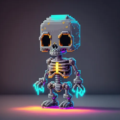 Abstract Skeleton Collection  #263