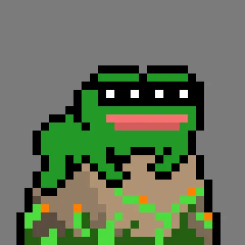Pepe on Rocks Abstrackt #4511