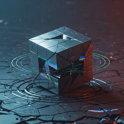 Glitchface Cube