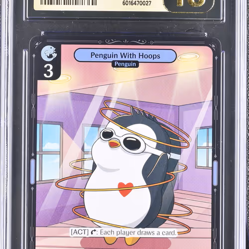 2024 Vibes TCG Penguin With Hoops 120/200 CGC PRISTINE 10