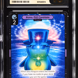 2024 Vibes TCG Bizmo, PhD Candidate 141/200 CGC PRISTINE 10