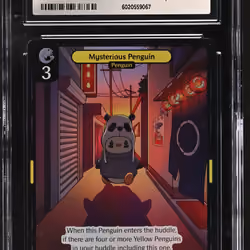 2024 Vibes TCG Foil Mysterious Penguin 42/200 CGC 9