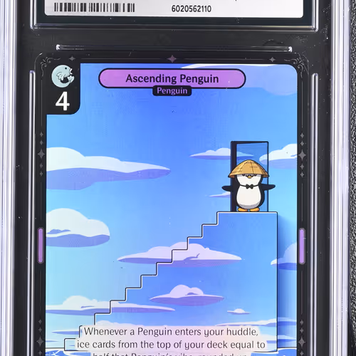 2024 Vibes TCG Foil Ascending Penguin 140/200 CGC 8.5